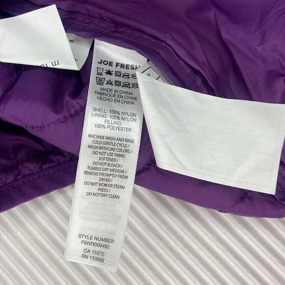 Joe Fresh Puffer Jacket Women's Size Medium Packable - Picture 7 of 7